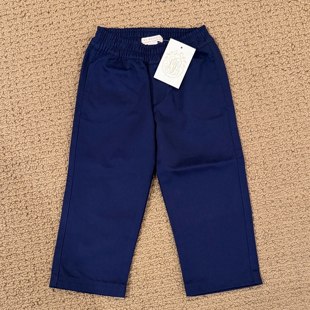 The Beaufort Bonnet Company Navy Kids Pants